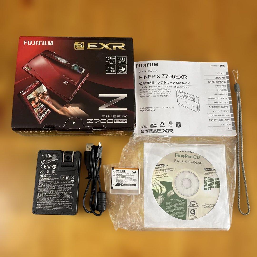 FUJIFILM FinePix Z700EXR デジカメ 付属品完備 動作品