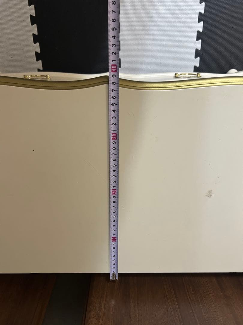 猫足キャビネット　サイドボード　チェスト　アンティーク　ヴィンテージ　姫家具