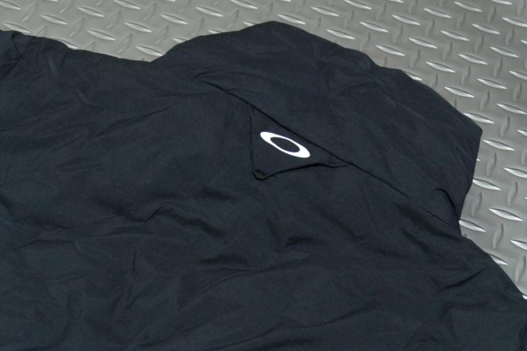 ★オークリー★中綿ブルゾンスカルチューブラーインサレーションジャケット★L/BK