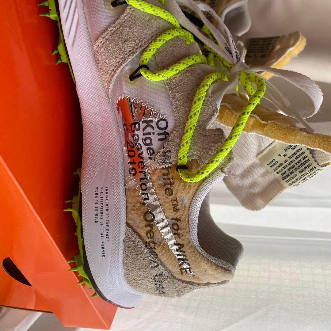 オフホワイトX ナイキズーム テラ キガー5 Off-whiteXNike