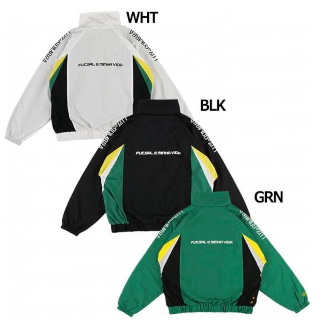 【新品】ルースイソンブラ M ハーフジップ ウェア フットサル ホワイト