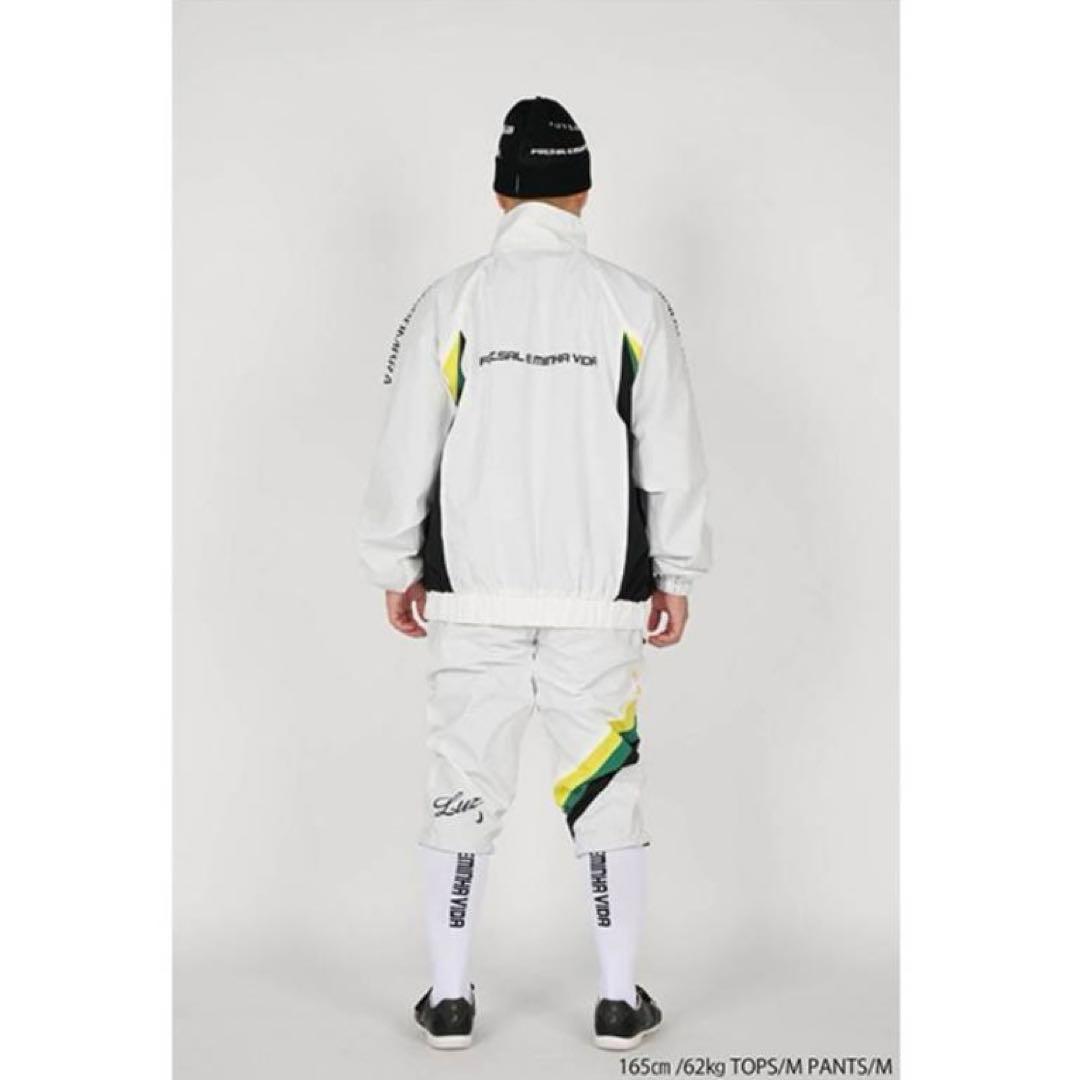 【新品】ルースイソンブラ M ハーフジップ ウェア フットサル ホワイト