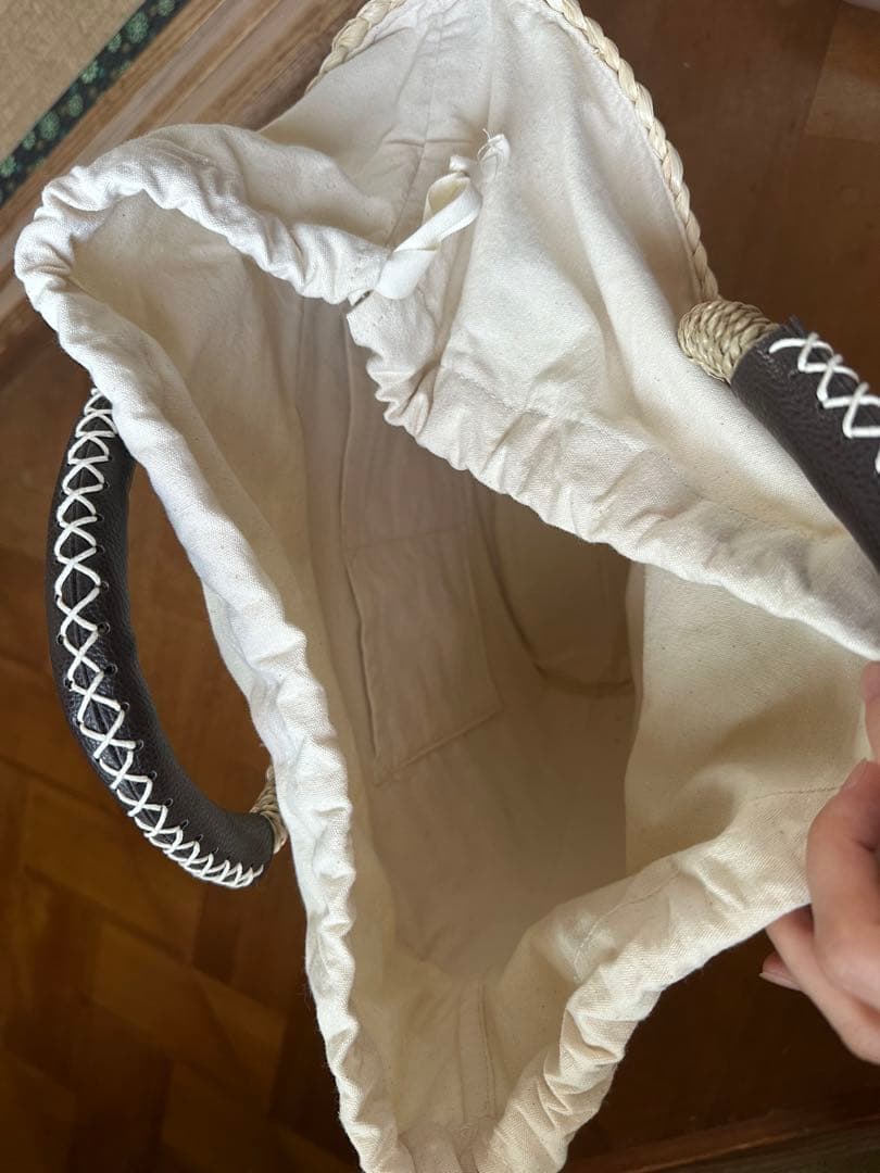 DEAN&DELUCA beamsコラボ　カゴバッグ大