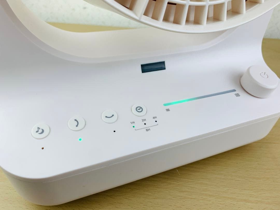 ドウシシャ サーキュレーター 首振り ピエリア FCV-180D WH　扇風機