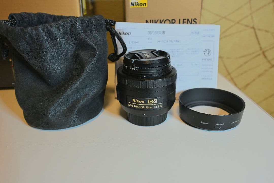 Nikon AF-S DX NIKKOR 35mm f/1.8G レンズ