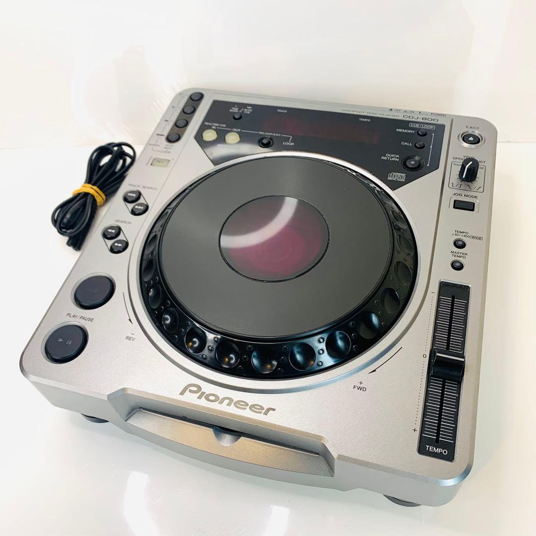 【動作確認済】Pioneer パイオニア CDJ-800 プロDJCDプレーヤー