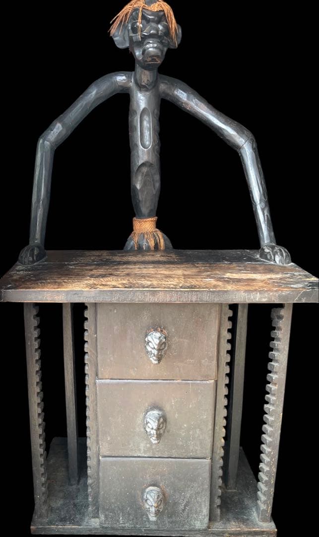 商品 ⭐️アジアン家具⭐️アフリカ⭐️物入れ⭐️テーブル⭐️アンティーク家具⭐️重量物