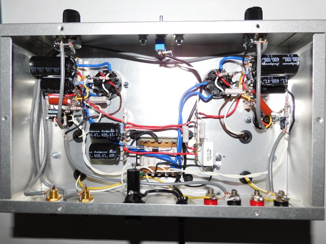 6N8S(6SN7) パラシングル真空管アンプ