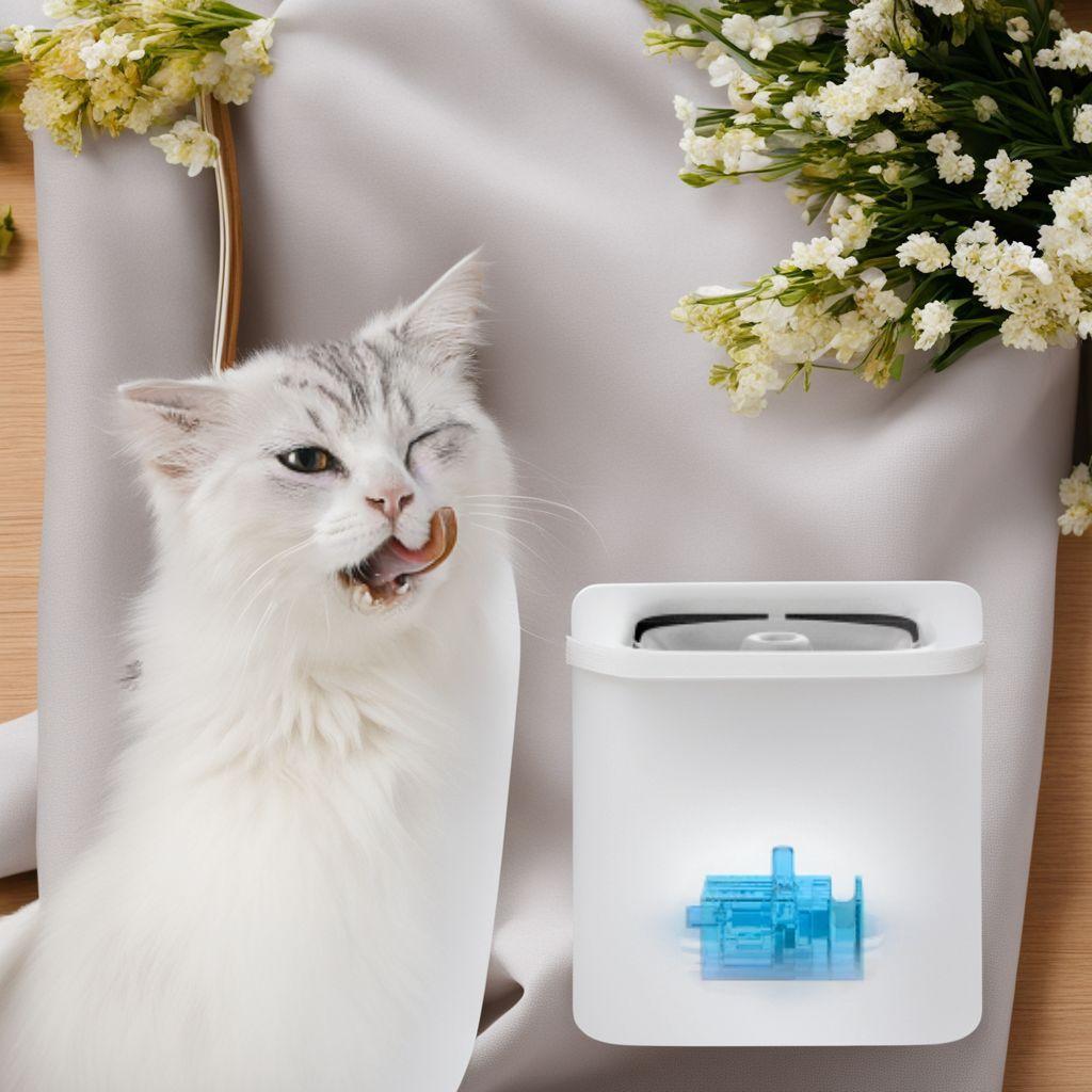 ☆ペット用 みずのみ器 自動給水器 循環式　自動パワーオフ