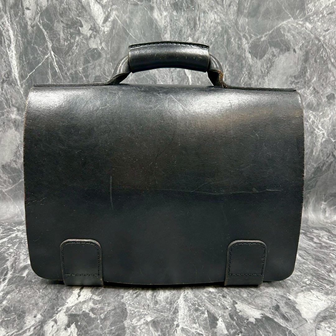 と*皮様 希少■HELZ ビジネスバッグ　ブリーフケース　本革　ブラック　黒