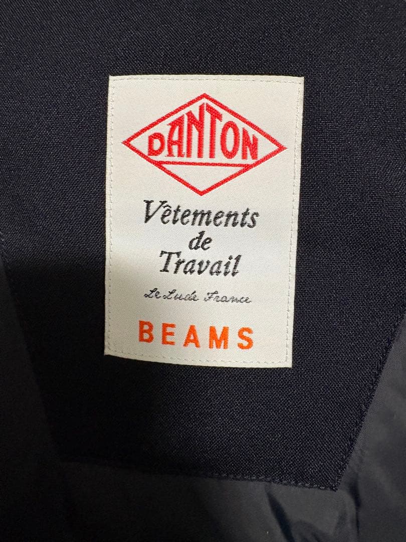 DANTONxBEAMS Down Army ダウンジャケット