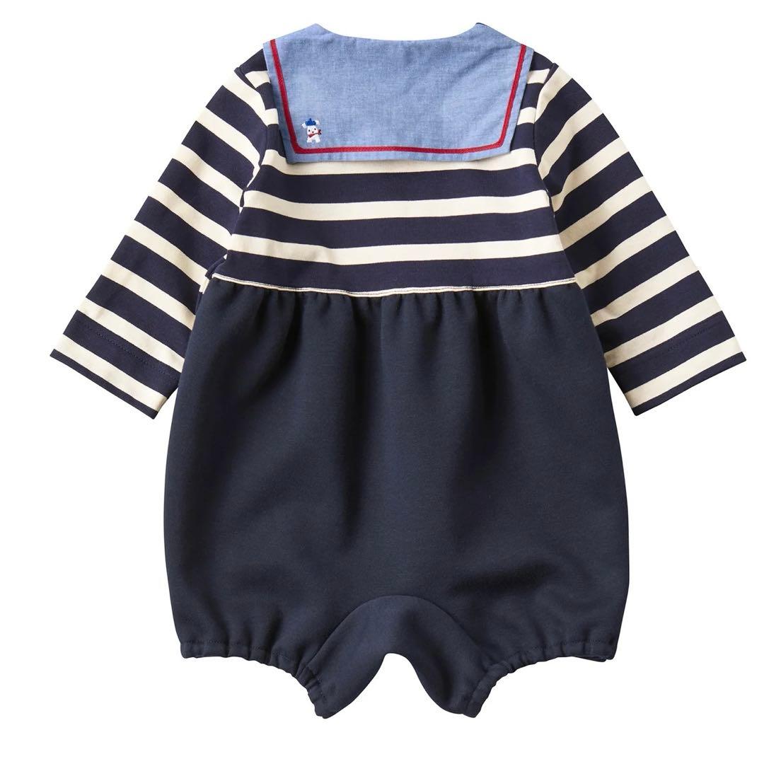 【新品未使用】familiar ファミリア　ロンパース　カバーオール 現行品