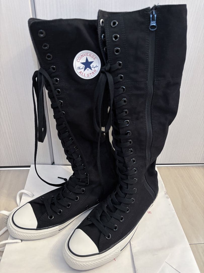 CONVERSE ALL STAR ブラックロングブーツ