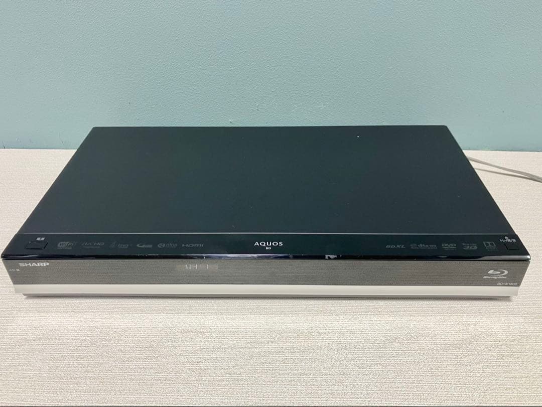 シャープ SHARP ブルーレイレコーダー 1BD BD-W1800