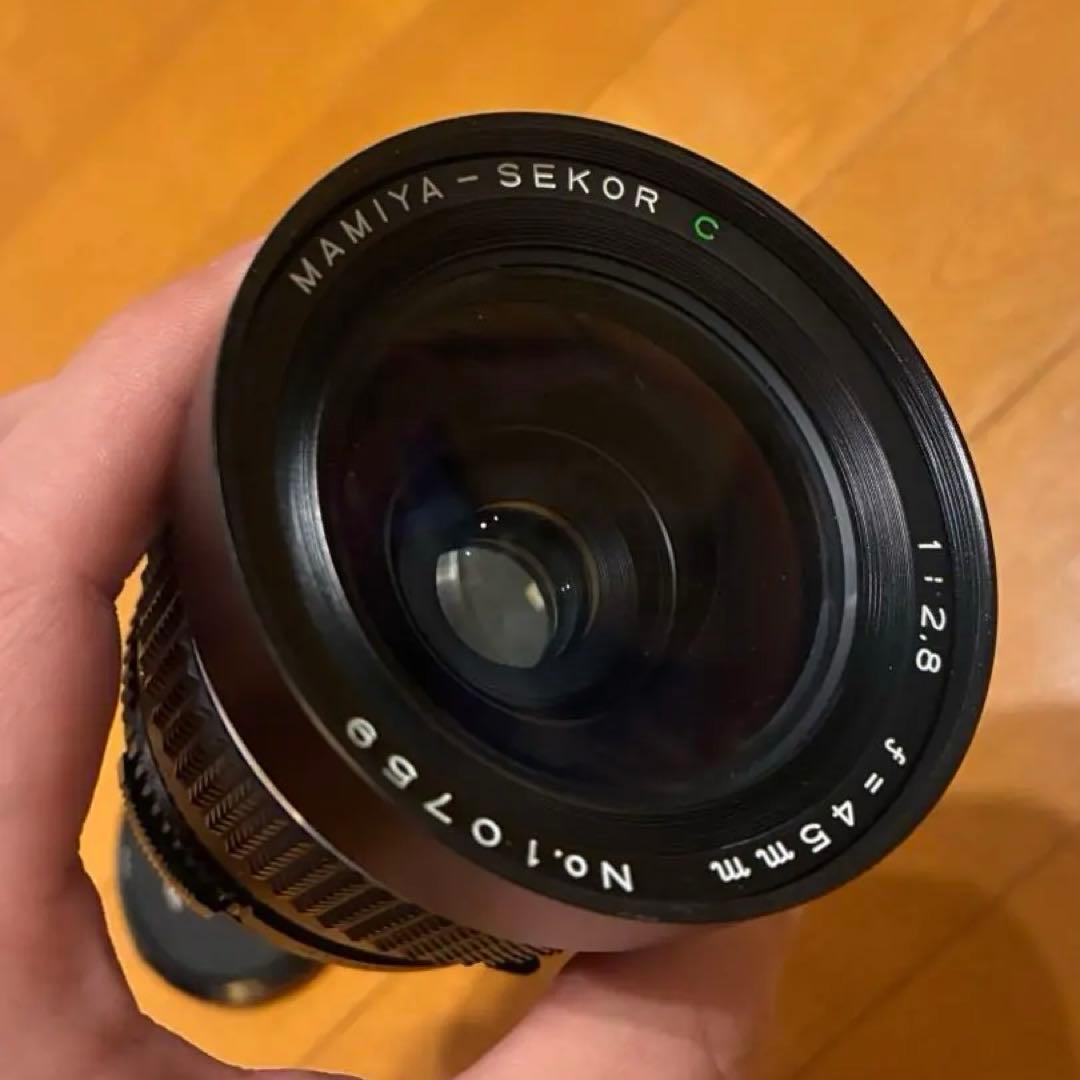 完動美品Mamiya sekor c 80mm f1.9 & 45mm f2.8