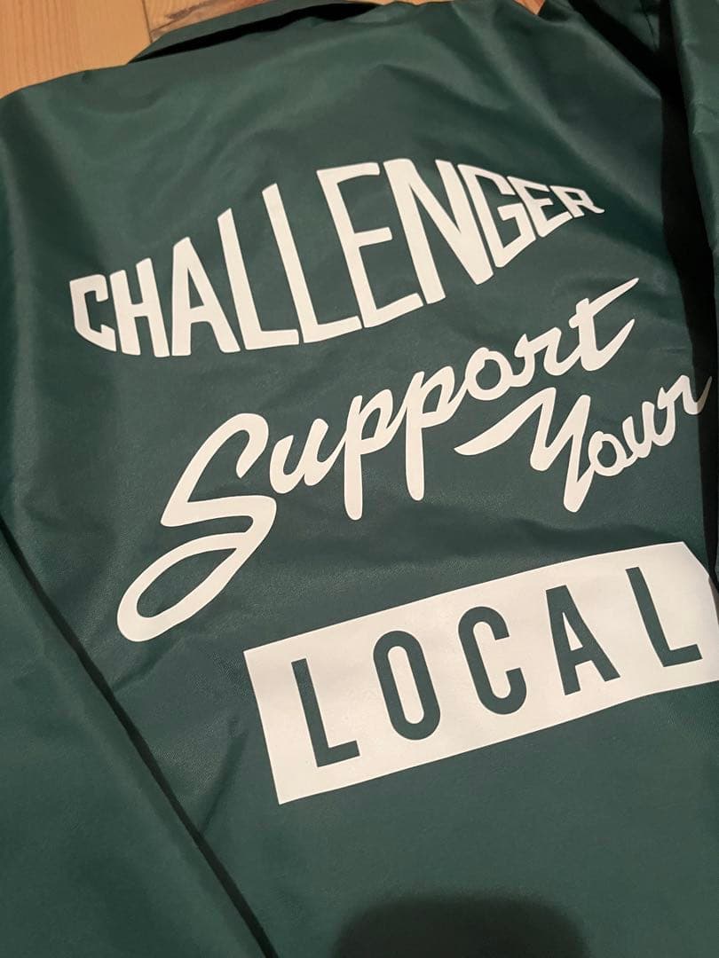 ジャケット・アウター challenger NYLON PRINTED SWING TOP