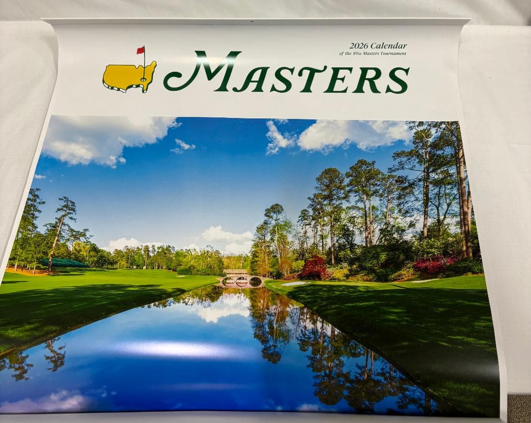 マスターズゴルフカレンダー4点セット 2026,2025,2024,2022
