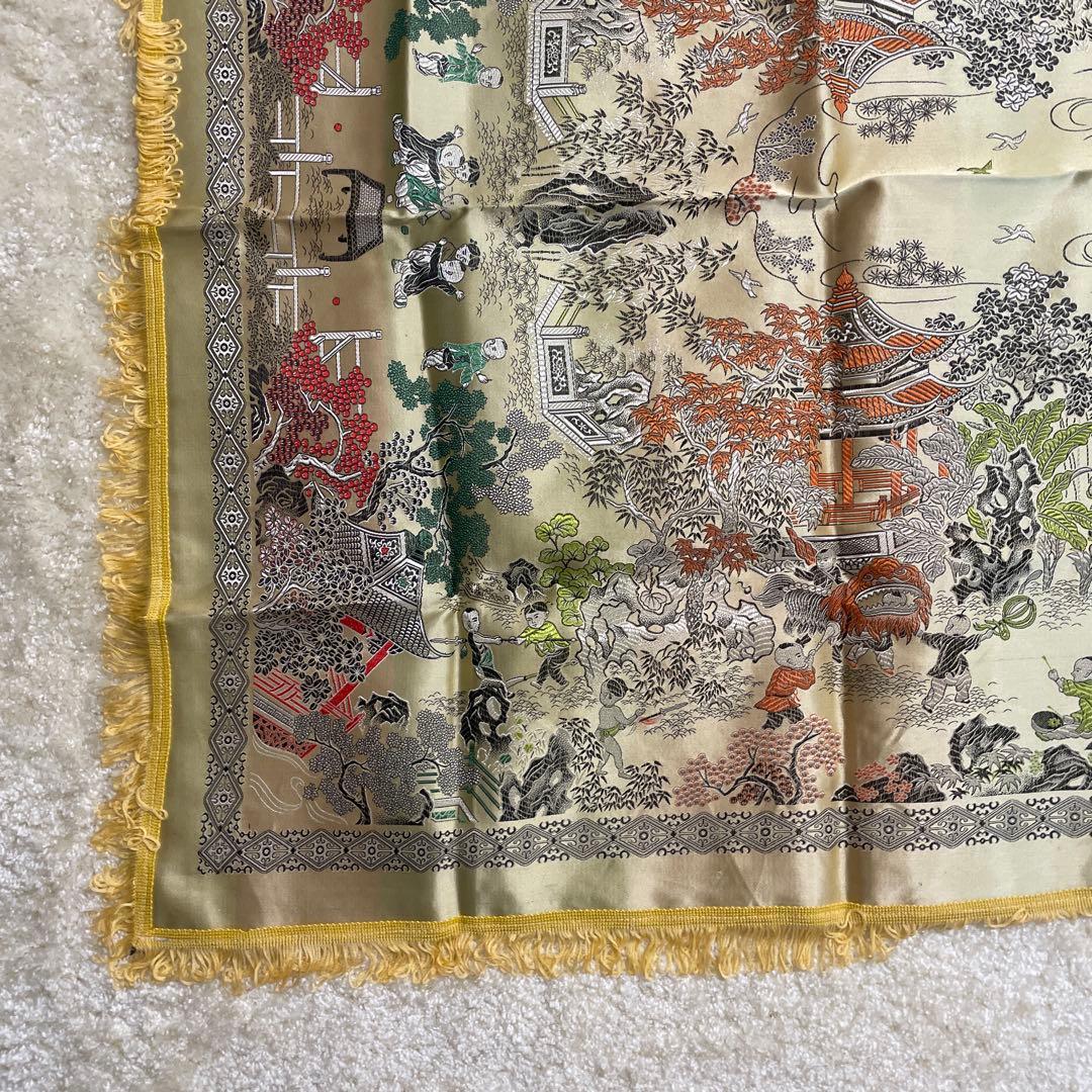 中国風デザイン テーブルクロス 96×135cm