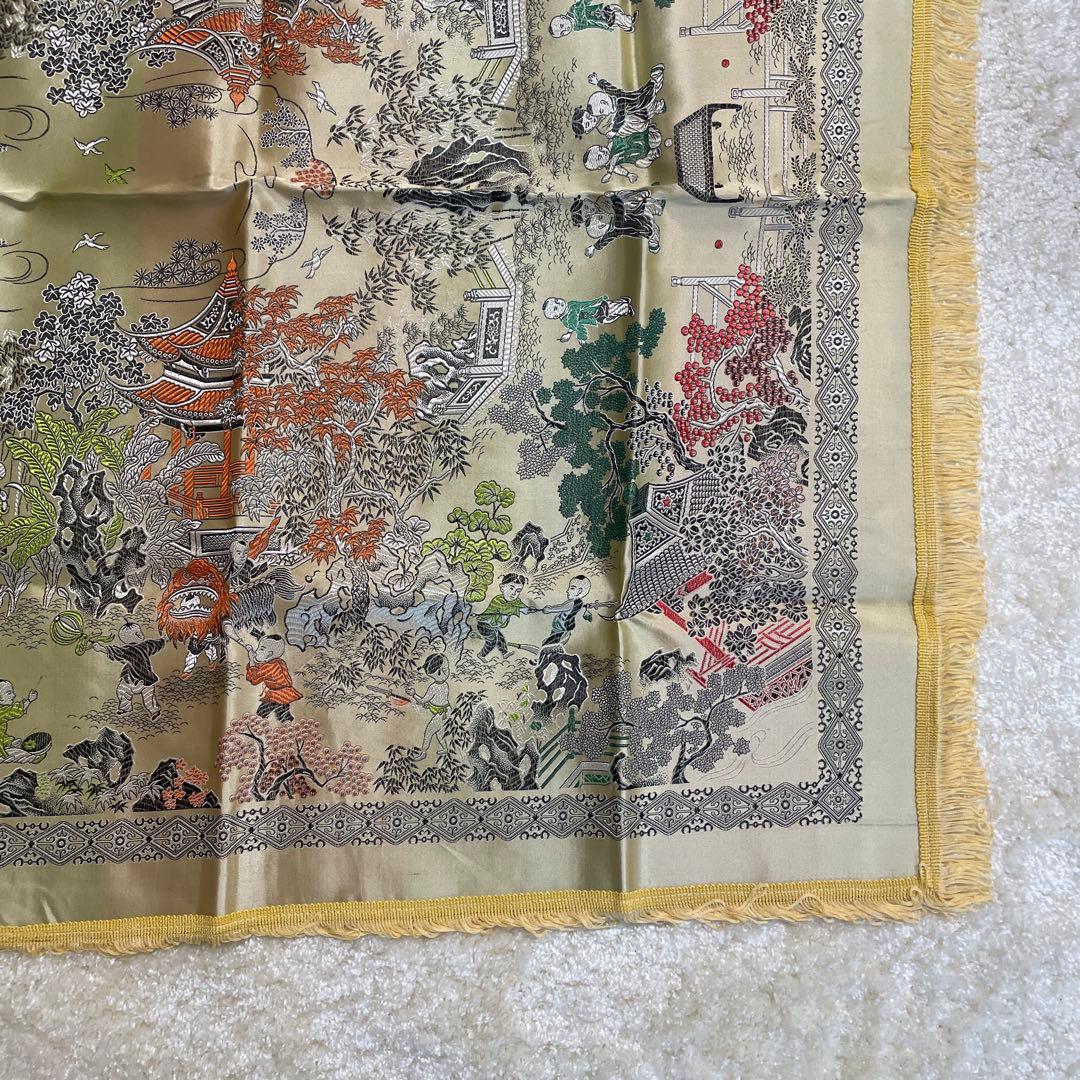 中国風デザイン テーブルクロス 96×135cm