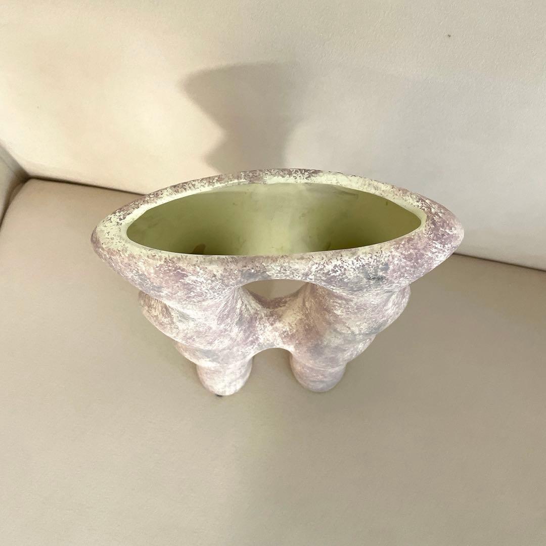 抽象デザイン 陶器花瓶