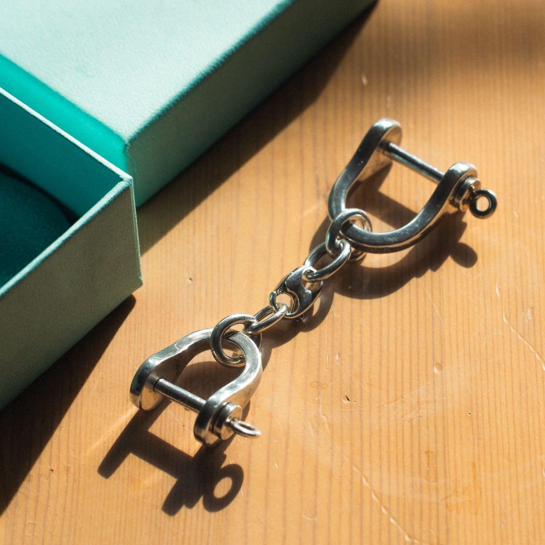 【OLD TIFFANY&Co.】 オールドティファニー　ダブルシャックル