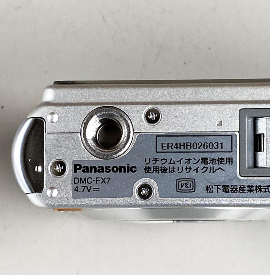 【美品】パナソニック Panasonic LUMIX DMC-FX7 コンデジ