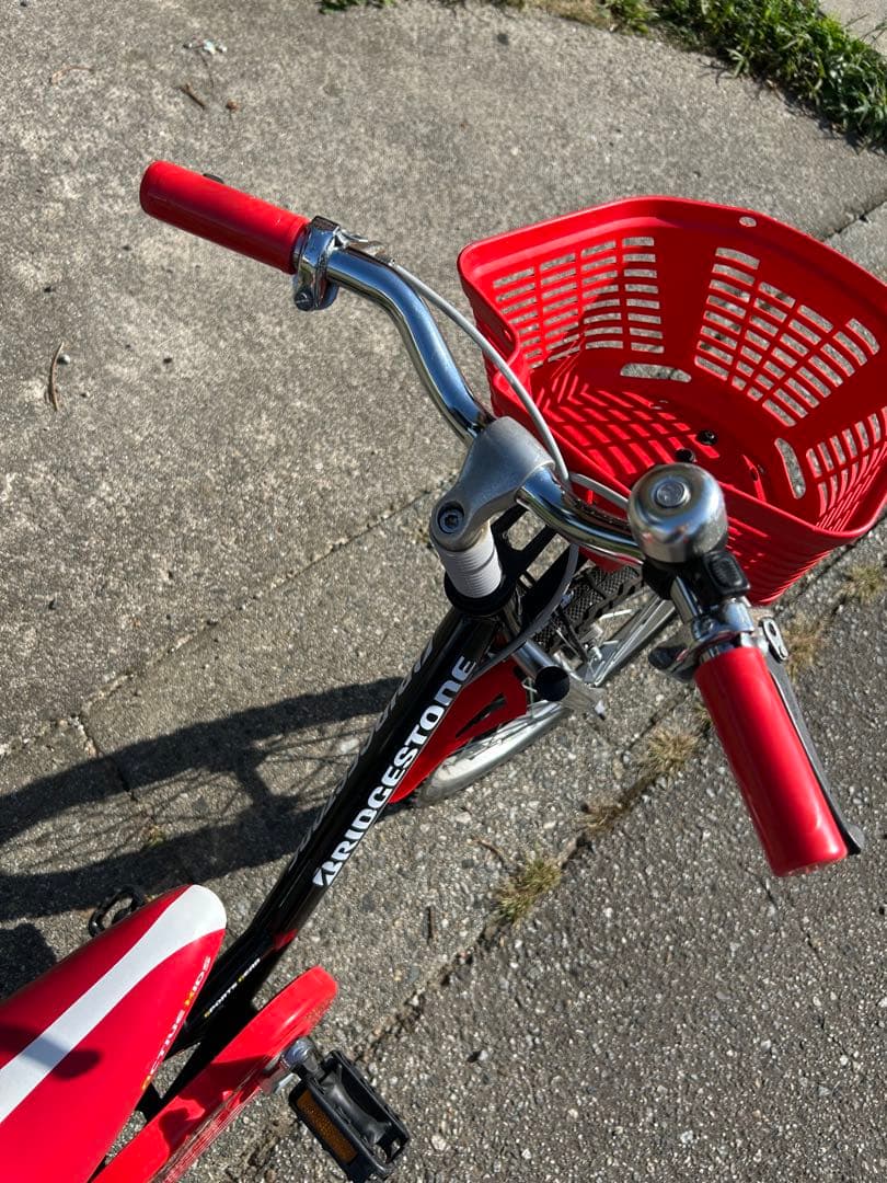 【引き取り可能な方】BRIDGESTONE ブリヂストン　子供用自転車　赤　黒