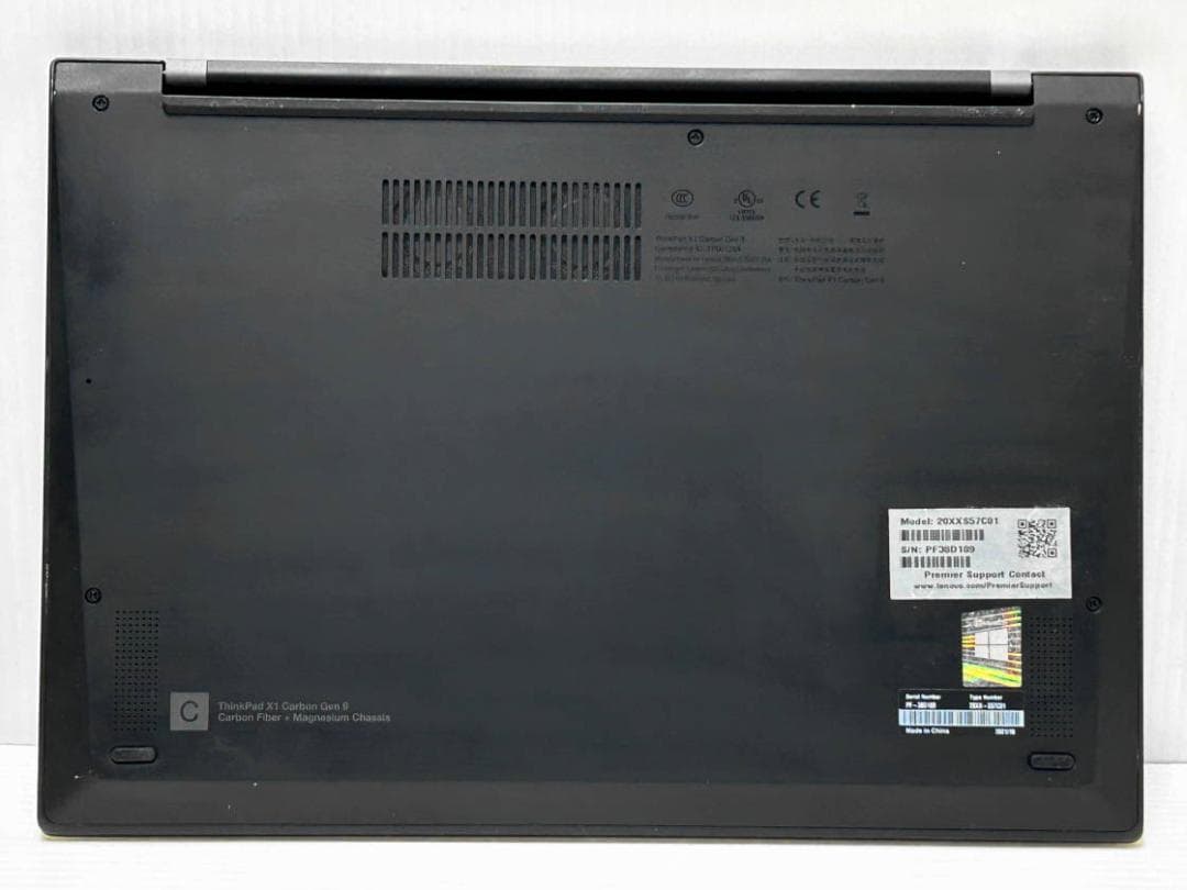 第11世代Core i5 ThinkPad X1 Carbon Gen9 16G