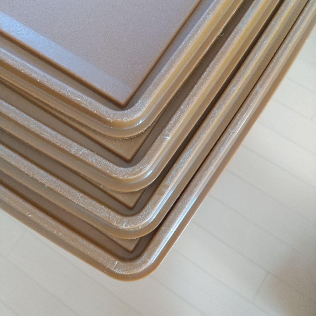 【タッパーウェア】収納ケース ディープスーパーケース 深型 ブラウン４個セット