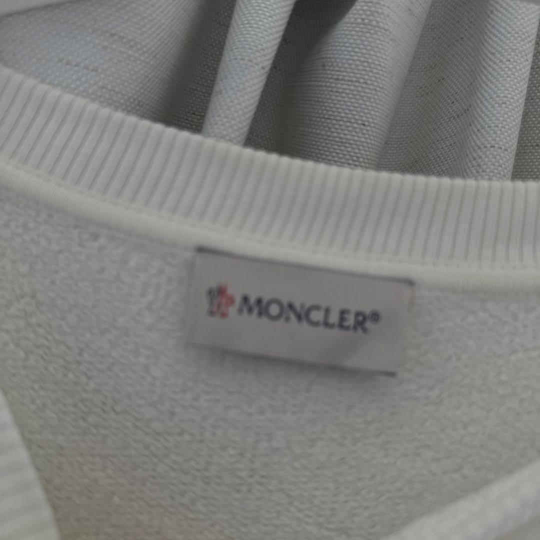 お値下げしました★大人もOK14A☆Moncler ホワイト トレーナー