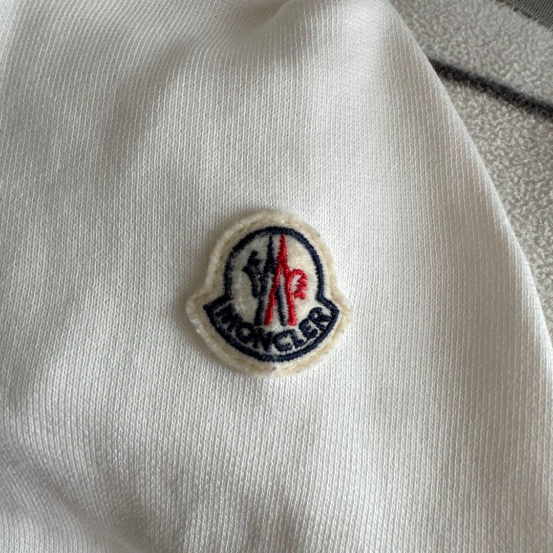 お値下げしました★大人もOK14A☆Moncler ホワイト トレーナー