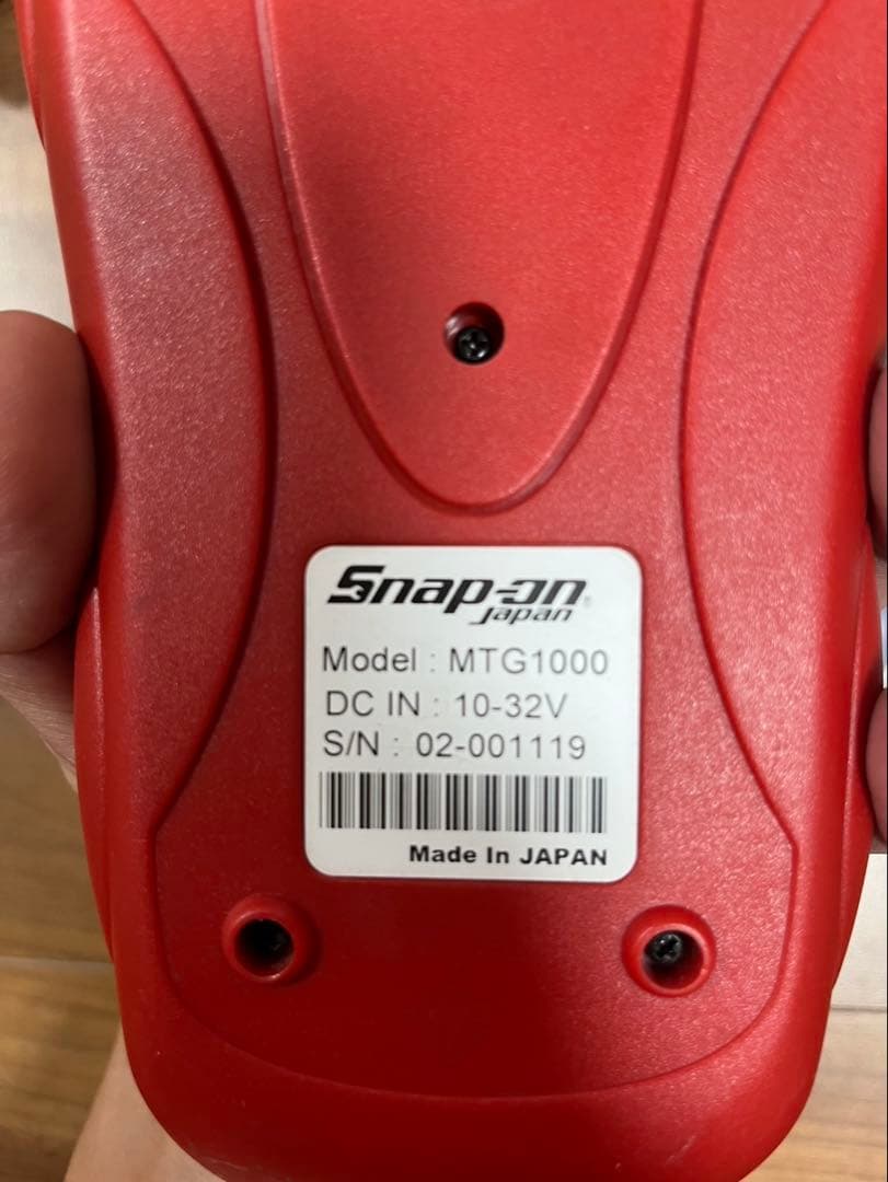 スナップオン 診断機 SnaponMTG1000 ダイアグ 故障コード