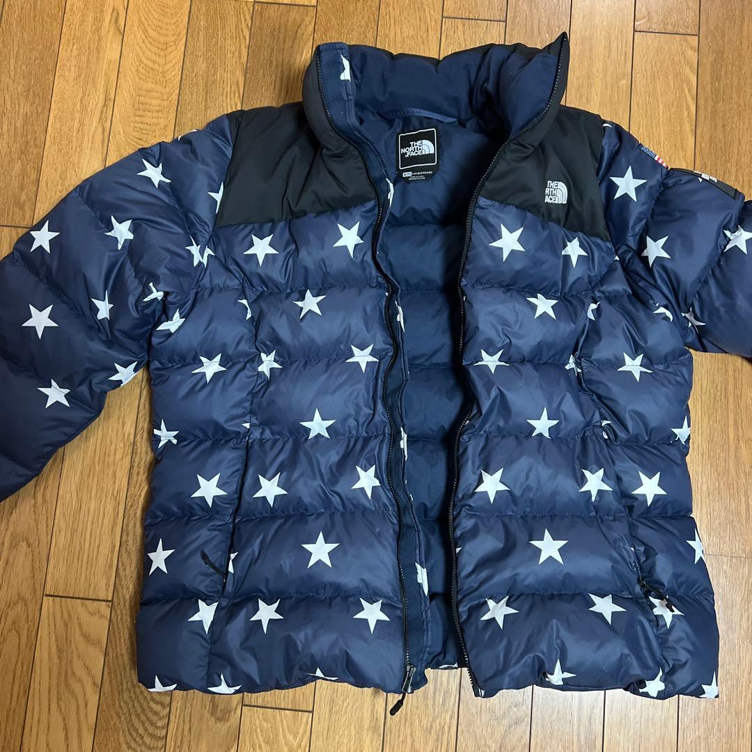 THE NORTH FACE 星柄 星条旗 ダウンジャケット USA
