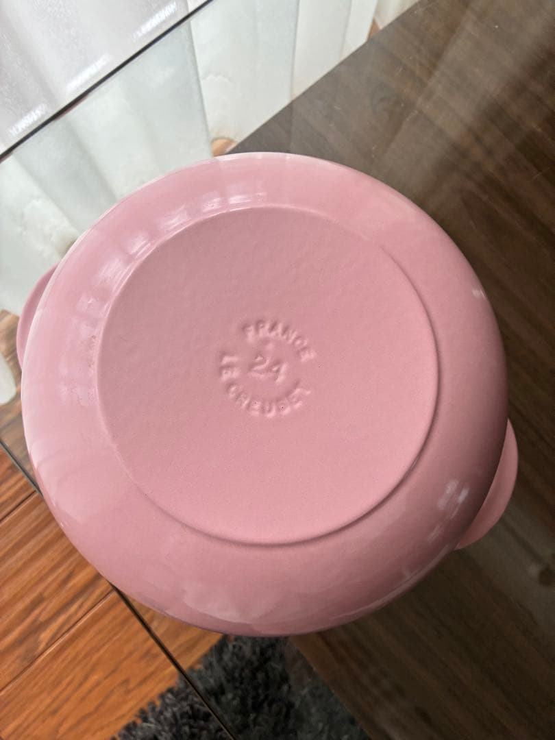 Le Creuset バルチ　24cm ピンク 鍋