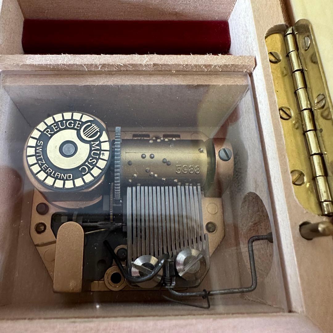 REUGE MUSIC オルゴール×リングケース　美品