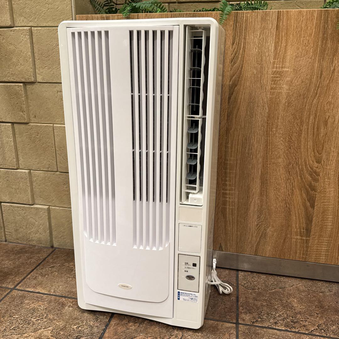 【美品】KOIZUMI 窓用エアコン KAW-1682 分解清掃済 動作良好