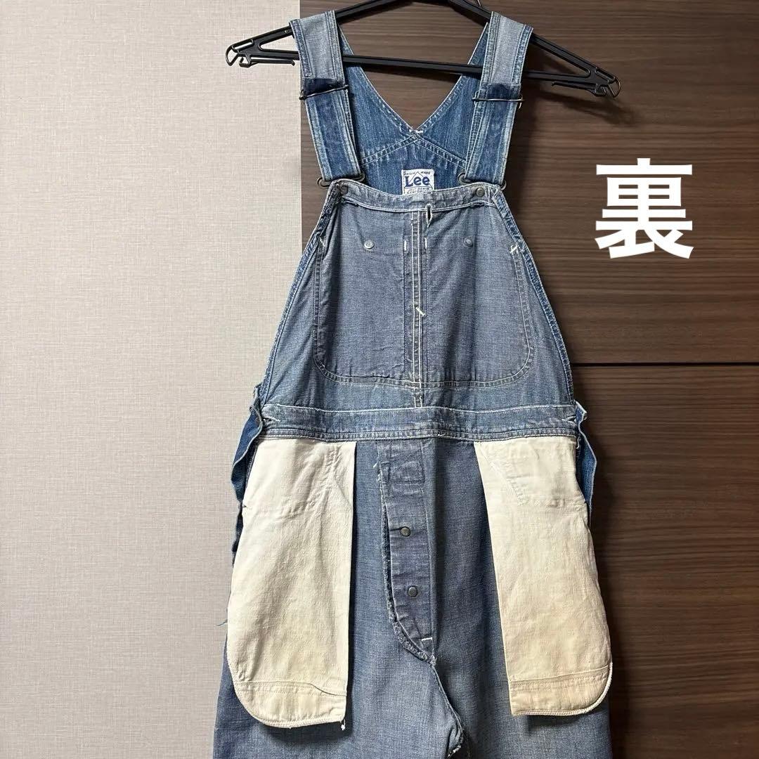 40's lee オーバーオール ビンテージ　デニム