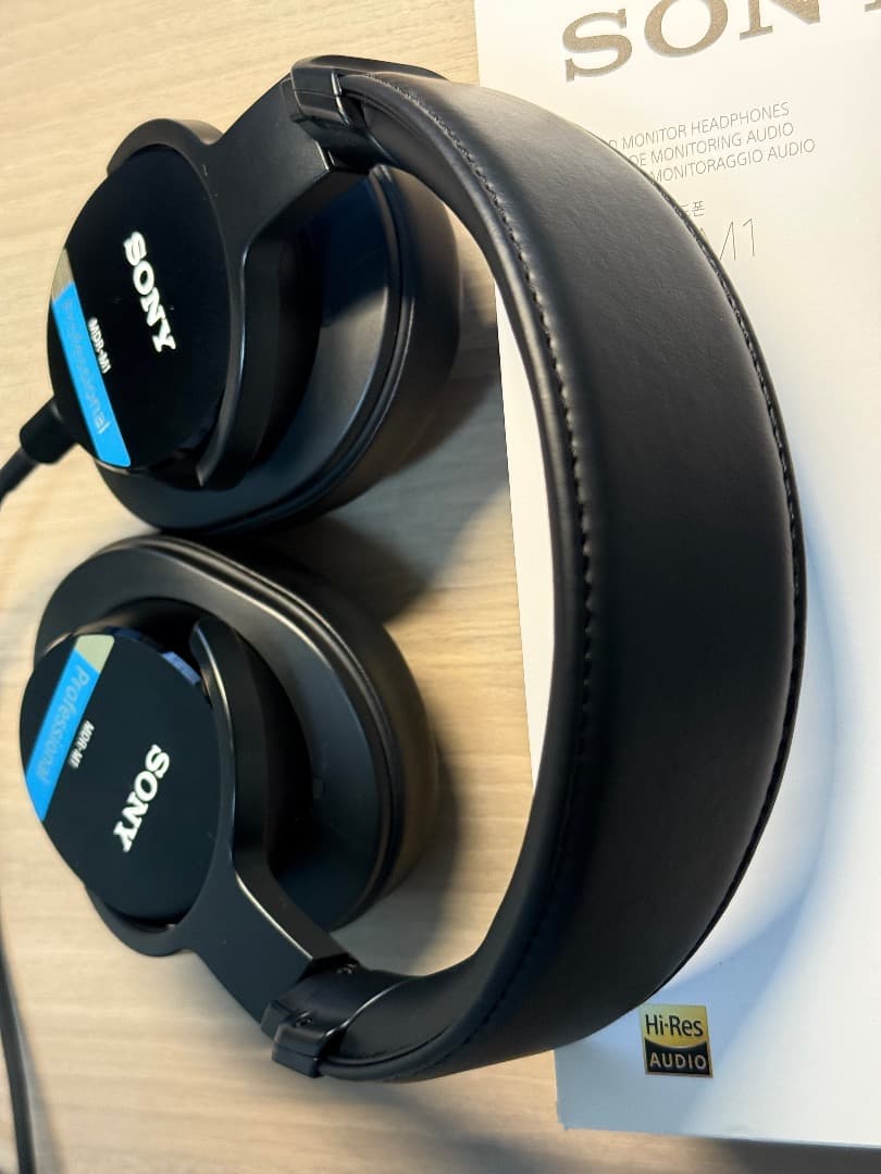 SONY MDR-M1 日本未発売スタジオモニター ヘッドホン