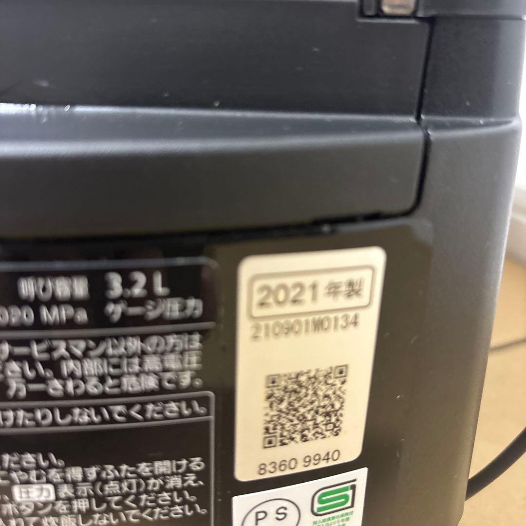 よ*き様 Panasonic ブラック炊飯器2021年製