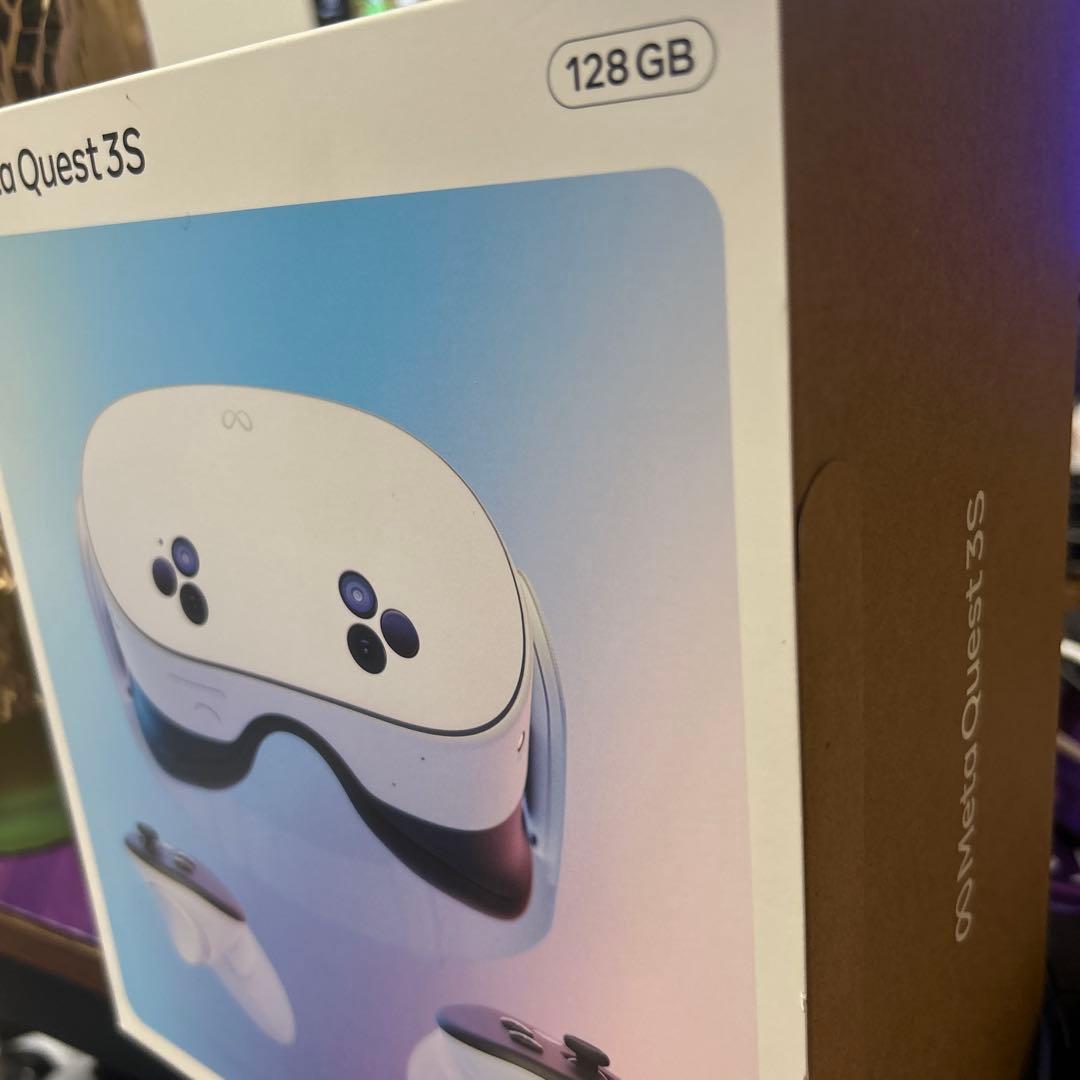  Quest 3S 128GB 本体 純正　メタクエスト3S VRC等に