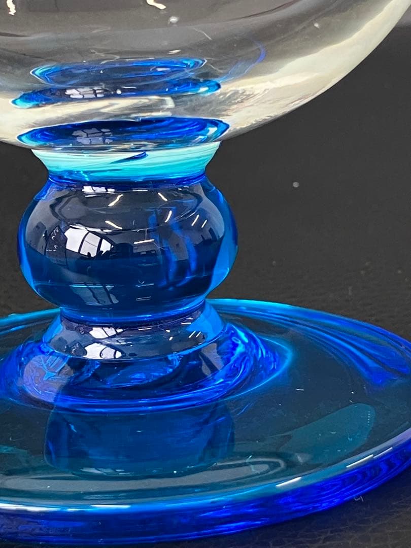 値下げ！大正モダン　氷コップ 和ガラス　三色 手吹き ガラス 乳白色 レトロ