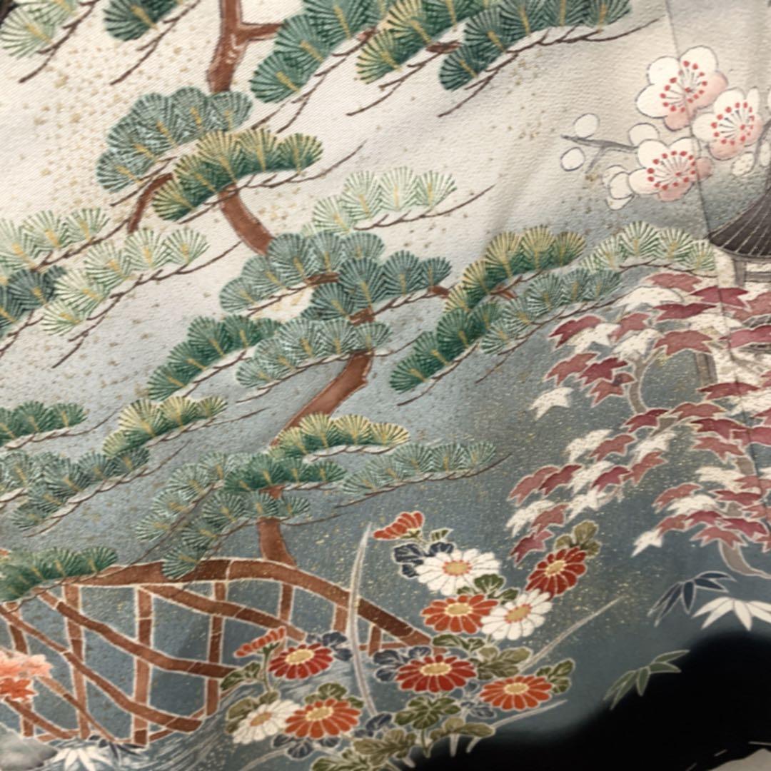 極美品　黒留袖　袋帯　￼ 4点フルセット　結婚式　比翼仕立て　礼服　作家物