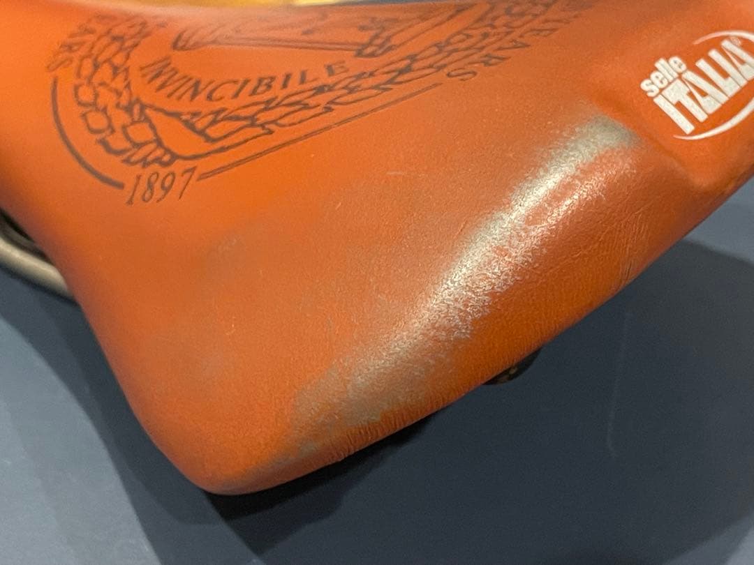 お*ん様 selle ITALIA Fliteサドル レザー 110周年記念 セ