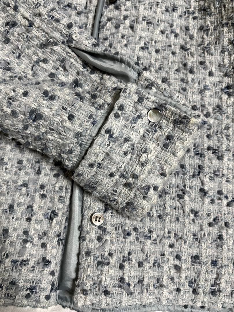 最終✳︎シーマリー cccmalie 美品 ツイードシャツジャケット 38