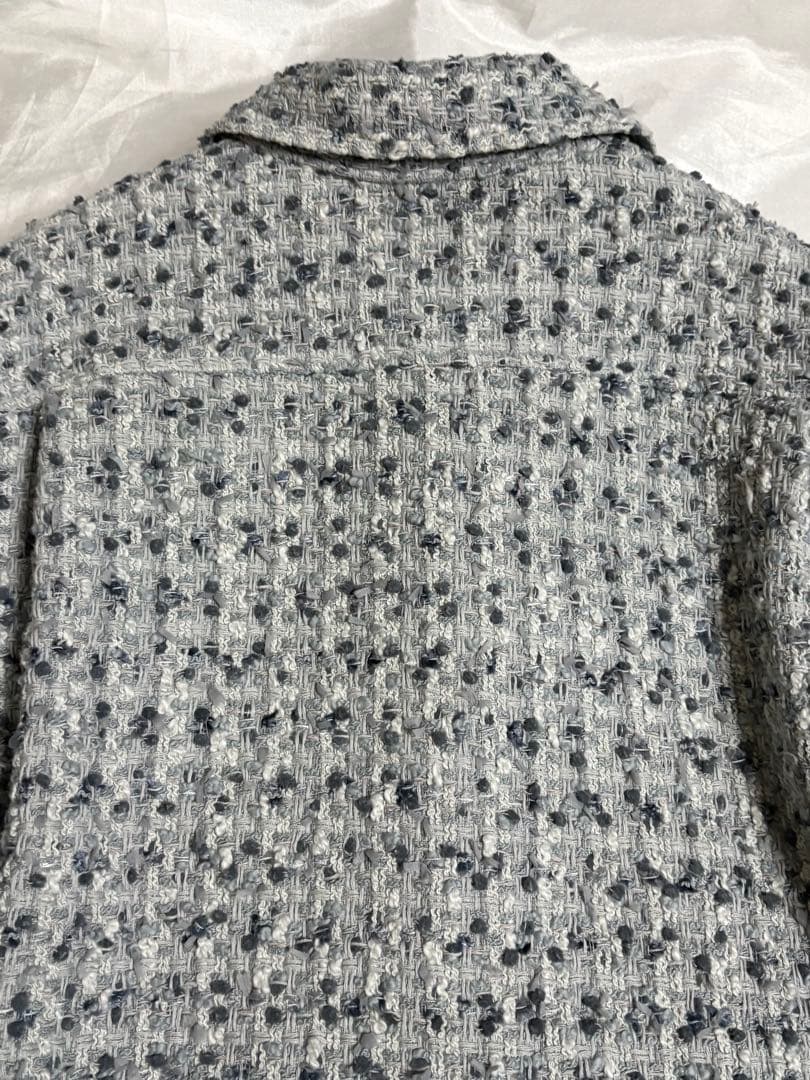 最終✳︎シーマリー cccmalie 美品 ツイードシャツジャケット 38