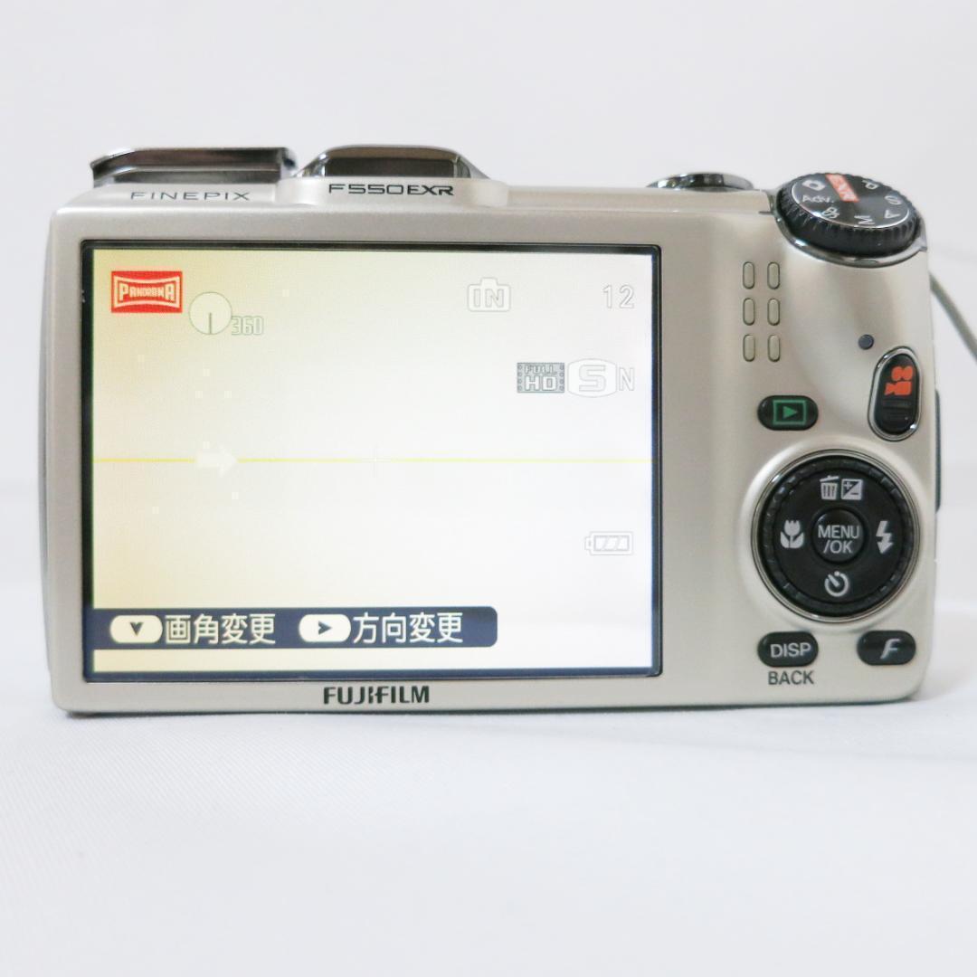 デジタルカメラ FUJIFILM FinePix F550EXR シルバー