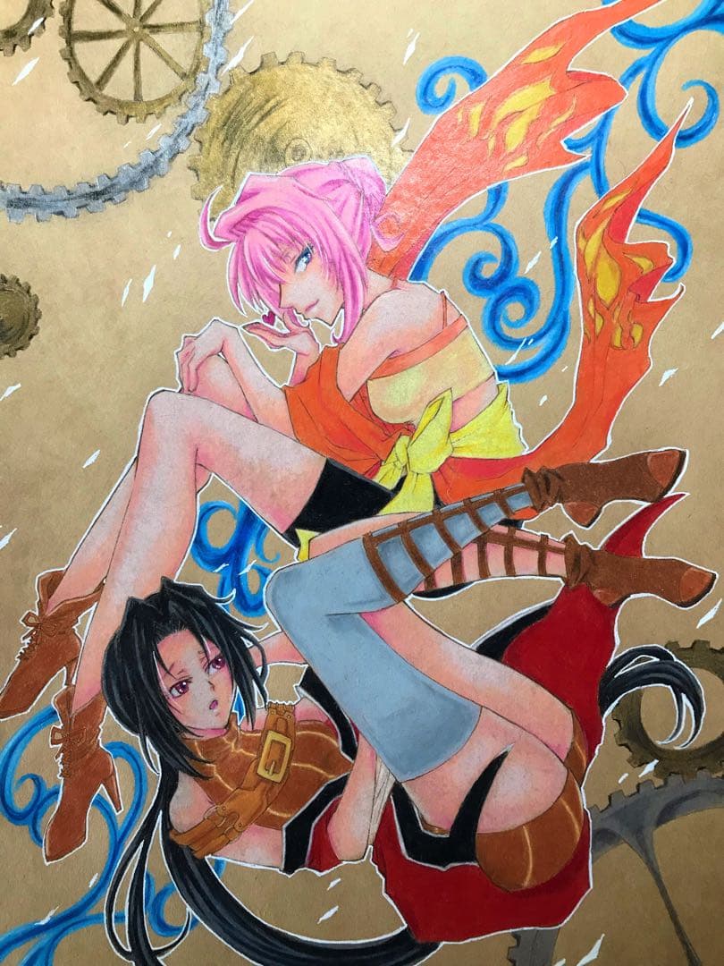 ◆ 手描きイラスト ◆ ステラ-episode琉駕- 北条琉駕クーヴェルさんFA