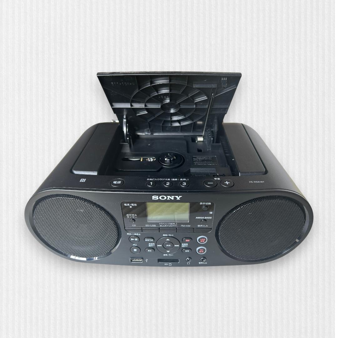 SONY CDラジオ ZS-RS81BT Bluetooth対応