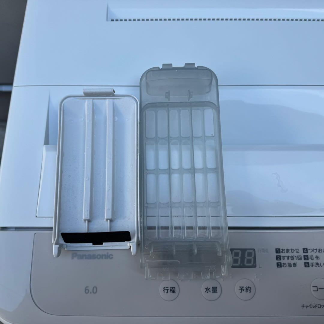 187⭐️2023年製美品★パナソニック　洗濯機　6KG 一人暮らし　最新モデル