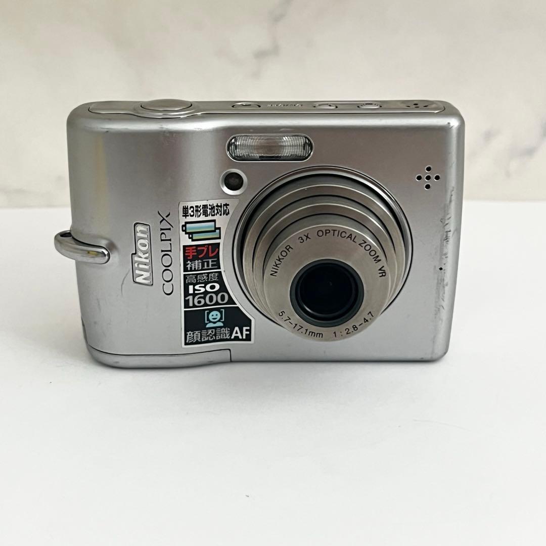 Nikon ニコン COOLPIX L12 シルバー 単3電池 平成 レトロ